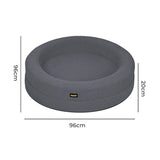 Pawz Pet Orthopedic Calming Bed Memory Foam Dog Sofa PT1293-XL-DG