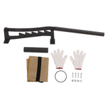 Wall Mounted Kindling Splitter High Carbon Steel Manual Detachable Labor Saving With Firewood Bag V1294-YM0901-3111230249711