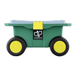 Gardeon Garen Tool Storage Cart 3-In-1 Green GCT-PLASTIC-100KG-3IN1-GN