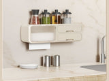 Drill Free Bathroom Tissue Storage Box Waterproof Bathroom Toilet Holder Wall Mounted Toilet V1294-YM0710-3112230082011