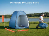 Pop up Shower Tent, Instant Portable Privacy Tent Changing Room with Hanging Bag, Ground Stakes, V952-SRZPDCSWPJL4Q16FQ001V0
