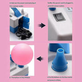 Electric Balloon Pump 600W Double Nozzle Quick Inflator for Balloons Pool Toys V1263-JX-5526