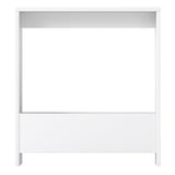 Levede Side Table with Magazine Rack Small End Table NI1062-WH-AU