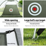 Everfit 3M Golf Practice Net Portable Training Aid Driving Target Tent Green TENT-C-GOLF-GR