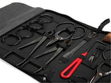 Bonsai Tools - 10 Pcs Scissors Starter Kit with Heavy Duty Nylon CasePortable Garden Yard Succulent V1370-AZ4-06744