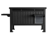 i.Pet Outdoor Cat House Pet Kennel Enclosure Cat Shelter Condo Rabbit Hutch Black PET-CH-PP68-CO