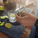 Cocktail Shaker Set Bartender Kit with Bamboo frame and 12 Pieces Stainless Steel Bar Tool Set V178-84585