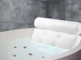 Bathtub Spa Pillow with 4D Air Mesh Technology and 7 Suction Cups, Helps Support Head, Back, V1192-AZ-W-12313