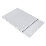 Set Of 2 Aluminum Oven Baking Sheet Puff Pastry Tray Nonstick Perforated Dish for Meat and Dessert V1369-AZ3-W-13743