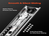 1 Pair 16-60 in Soft-Close Drawer Slides Ball Bearing Full Extension V952-ZXCTHG250B38S8KZPV0