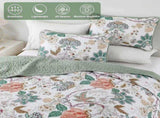 Understated Quilted coverlet and pillowcovers set Subtle Elegance - Queen size V745-MAC080513Q13U