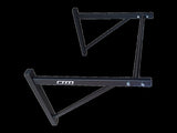 Wall Mounted Pull Up Bar Heavy Duty Chin Up Station for Home Upper Body Training V63-822481