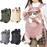 Winter Pet Front Pack Warm, Lightweight, Hands-Free, Cozy Companion for Every Journey/beige V1232-CWJHBB-004