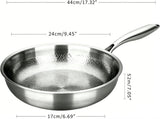 Titanium Pan,100% Non-toxic Titanium Pan,Non Stick Chemical-Free,Extreme Heat-Resistant & Lasts a V1189-LWWAL-20260401-06917-2