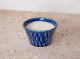 Candle Kyoto in Bloom Blue Ceramic 180g V637-K0052B