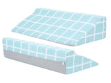 Wedge Pillow R Shaped Soft Comfortable Removable Easy Cleaning Bedsore Turning Wedge Pillow for Side V1294-YM0901-3117230161812