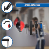 Speed Bag Punching Boxing Bag Wall Mount Reflex Training V63-842341