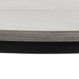 Levede Round Nesting Table Coffee Table Wood Side Table CH1156-60-GY