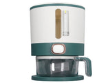 Rice Dispenser Household Food Grade Dry Sealed Grain Cereal Dispenser Bucket for Millet Black V1294-YM0706-3118230211114