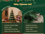 Jingle Jollys 3PCS Christmas Tree Decoration with Lights Foldable Easy Setup Tree PAPER-XMAS-SET-FOREST-01