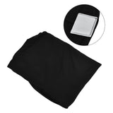 Table Cover Rectangular Wrinkle Resistant Washable Universal Black Stretch Tablecloth for Wedding V1294-YM0523-3118220027813