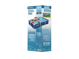 Bestway Swimming Pool 300x201x66cm Steel Frame Above Ground Pools w/ Filter Pump 3300L BW-POOL-SQ-3M-56412