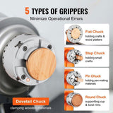 KP965 Lathe Chuck, 4-Jaw 96 mm Diameter, Metal Lathe Chuck Turning Machine Accessories with 5 Sets V952-MGCCKPTZ375YV7TVVV0
