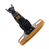 Egyptian Pharaoh Candlestick Cat Candle Holder Sculptures Animal Figurines Cat Egyptian V1370-AZ4-07163