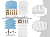 For ILIFE A12 Pro Self Emptying Robot Vacuum Cleaner Filter Mop Cloth Dust Bag Side Brush Kit V1189-LWWAL-20260327-04944