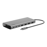 Belkin Connect Universal USB-C 8-in-1 Dual Display Core Hub - Space Grey , 100W PD, V1202-V2-MPA-INC015BTSGY-CZ