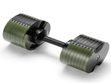 Powertrain Eon Dial Up 45KG Adjustable Dumbbell - Green DMB-B14-045-GN-1