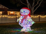 Christabelle 61cm Animated Skiing Snowman Christmas Light Up Display LED Outdoor Indoor Xmas Ya 112_SHE202