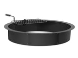 Fire Pit Ring, Fire Pit Insert with Barbecue Fire Ring, 35-In Outer/31-In Inner Diameter, 8.5in V952-DKJHH31INCH165WYPV0