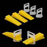 1000x Tile Leveling System Clips Levelling Spacer Tiling Tool Floor Wall V63-839361