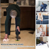 Help to Get Up Yellow, Stability Adjustable Height Bed for Elderly People Cane with Help to Get Up V1237-MS-626-023