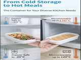 Airtight Food Storage Containers Set 5-Piece Multi-Size , V1107-CS-BXSNH4