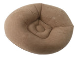 Inflatable Lounge Chair Portable Sofa Couch for Living Room Bedroom Balcony Reading Room Gray V1294-YM0901-3116240012511