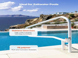 Pool Rail, 137.1 x 81.3 cm Pool 100kg Load Capacity Heavy Duty Stainless Steel Swimming V952-JHWYCFSYM543LPJGA001V0