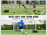 Soccerer Board, 32"X12" Portable Soccer Wall with 2 Angles, Foldable HDPE Kickback V952-ZQHDBHDPEL32Z6HCXV0