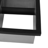 Coffee Knock Box Bottomless Stainless Steel Coffee Ground Knock Bin for Home Cafe Restaurant V1294-YM0901-3118240117111