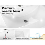 Cefito Vanity Unit 600mm with Basin Oak BV-1-600-OAK-AB