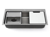 Cefito Kitchen Sink 304 Stainless Steel Bar Sink Millet Grain Water Basin Sink SINK-RG-6845T-SI
