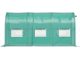 Walk-in Tunnel Greenhouse, 3 x 2 x 2 m, Portable Plant Hot House with Galvanised Steel Frame, 1 Top V952-YDSDWSL1077FTKHD5V0