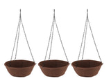Hanging Planter Set Hanging Flower Plant Pot Basket with Rustproof Chain for Garden Porch Balcony V1294-YM0901-3111250066911