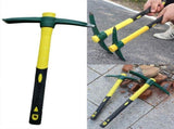Equipment 45 Steel Pickaxe Pickaxe Outdoor Pickaxe Digging Herbs Picking Pickaxe Camping Pickaxe V1192-AZ-W-33084