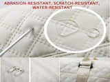 Quilted Weekend Duffle Bag, Carry On Gym and Overnight Tote with Spacious Storage for Travel, Sport, V1189-LC-AMZ-00120
