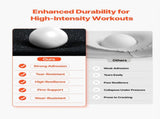 0.56 Inch Thick Gym Floor, 25 Tiles Rubber Top with EVA Foam, 25" x 25" Gym Flooring Workout V952-EVAQXJSHSDZXOXDELV0