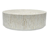 PURIST MOTHER OF PEARL HAND MADE COFFEE TABLE V742-FEH1