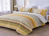 Classic Paisley Bloom Lightweight 3 Pc Bedspread & Pillow Cover Set V745-MAC080608Q13U