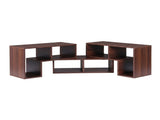 Artiss Modular TV Stand 3 Piece Entertainment Unit Adjustable Bookcase Shelf CTV-DIY-3P-WAL
